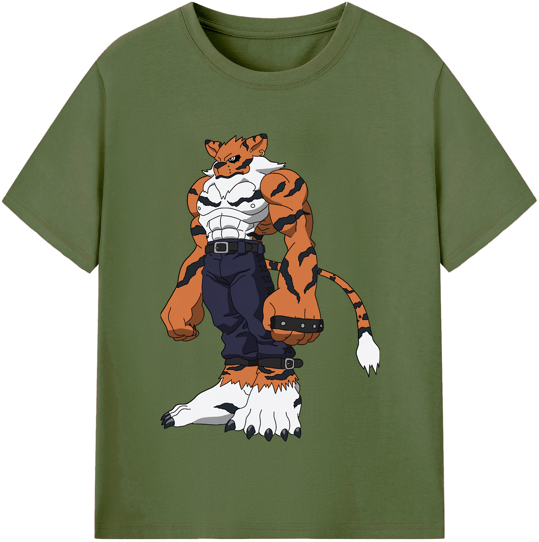 （画像用） Digimon デジタルモンスター/デジモン 綿100％半袖Tシャツ（フロントプリント）